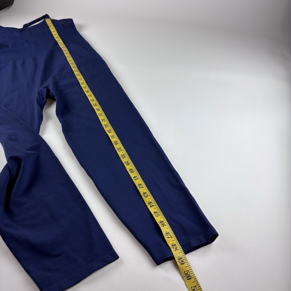 New XL Victoria Secret Pink Active Seamless Full Length Bodysuit Dark Blue - Picture 7 of 10